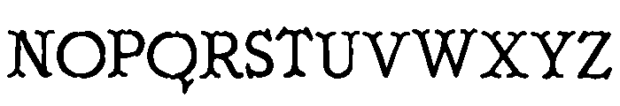Azai Font UPPERCASE