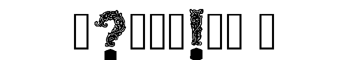 Azal Regular Font OTHER CHARS