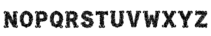 Azal Regular Font UPPERCASE