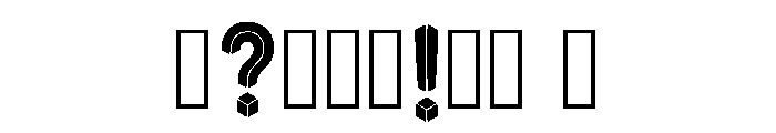 Azari Regular Font OTHER CHARS