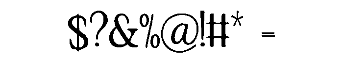 Azariella Font OTHER CHARS