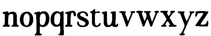 Aziley Font LOWERCASE