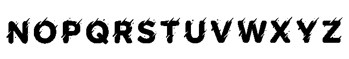 Aziz Regular Font UPPERCASE