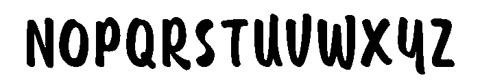 Azmee Font UPPERCASE