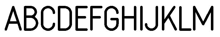 Azora Opal Font UPPERCASE