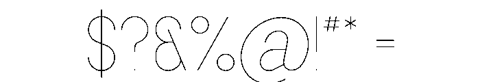 Azora Sans Font OTHER CHARS