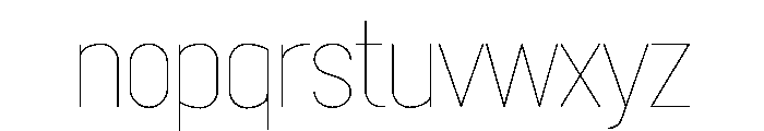 Azora Sans Font LOWERCASE