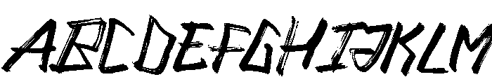 Azoruka Font UPPERCASE