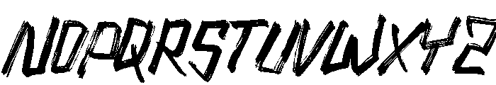 Azoruka Font UPPERCASE