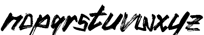Azoruka Font LOWERCASE