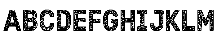 Azra Regular Font UPPERCASE