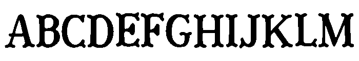 Azul Font UPPERCASE