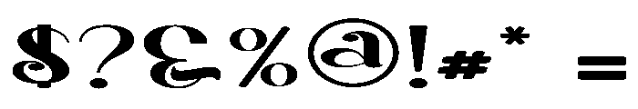 Azula Font OTHER CHARS