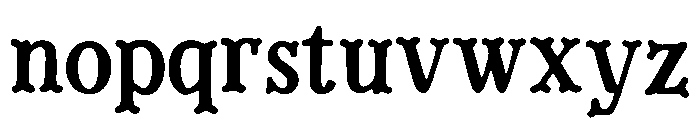 Azul Font LOWERCASE