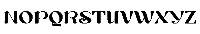 Azula Font UPPERCASE