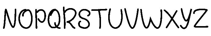 Azzly Font UPPERCASE