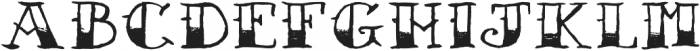 AZ Sailor Tattoo otf (400) Font LOWERCASE