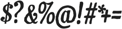 AZ Ultra Italic otf (900) Font OTHER CHARS
