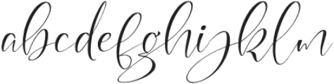 Azalea Sageretia Italic Italic otf (400) Font LOWERCASE