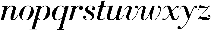 Azalea otf (400) Font LOWERCASE