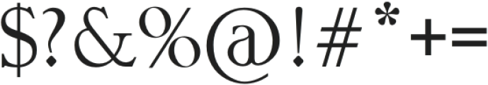 Azarox otf (400) Font OTHER CHARS