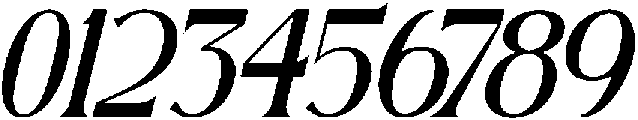 Azekna Italic otf (400) Font OTHER CHARS