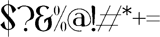 Azekna otf (400) Font OTHER CHARS
