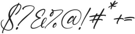 Azelly Vellyne Italic otf (400) Font OTHER CHARS
