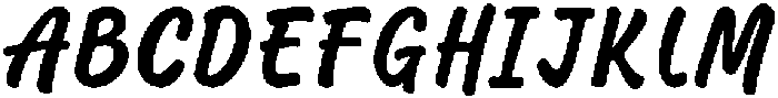 Azmee Italic otf (400) Font UPPERCASE