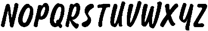 Azmee Italic otf (400) Font UPPERCASE