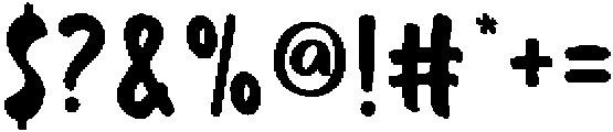 Azmee otf (400) Font OTHER CHARS