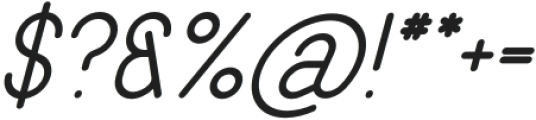 Azora Italic 6 otf (400) Font OTHER CHARS