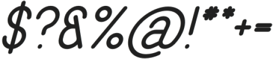 Azora Italic 7 otf (400) Font OTHER CHARS