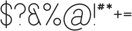 Azora Regular 4 otf (400) Font OTHER CHARS