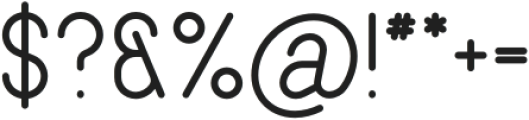 Azora Regular 6 otf (400) Font OTHER CHARS