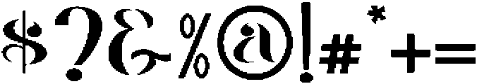 Azoya Regular otf (400) Font OTHER CHARS