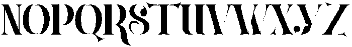 Azoya Regular otf (400) Font UPPERCASE