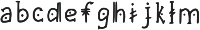 Aztec Regular otf (400) Font LOWERCASE