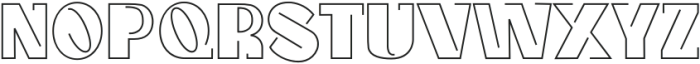 Aztigo Regular otf (400) Font LOWERCASE