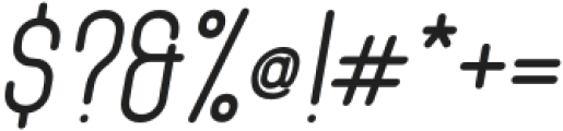 Azulla-Italic otf (400) Font OTHER CHARS