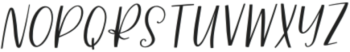 Azusa Sans Italic otf (400) Font UPPERCASE