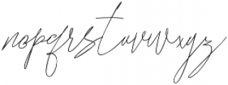 azelia signature otf (400) Font LOWERCASE