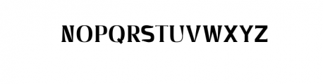 Azel-ExtraBold.otf Font UPPERCASE