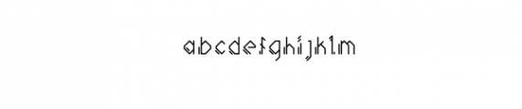 Azteker - Ancient Fantastic Font Font LOWERCASE
