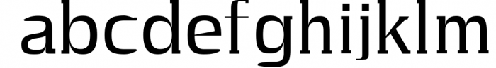 Azel Serif 4 Font Family Pack 1 Font LOWERCASE