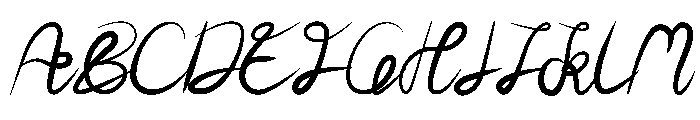 Azazax Font UPPERCASE