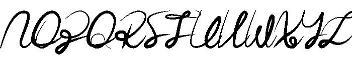 Azazax Font UPPERCASE