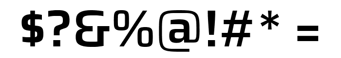 Azeri Sans SemiBold Font OTHER CHARS