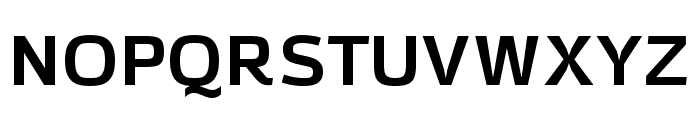 Azoft Sans Bold Font LOWERCASE