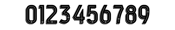 Azzuri Calcio Personal Use 3 Font OTHER CHARS